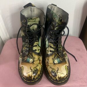 Dr. Martens Pascal Museum Collection Rare Limited Edition Hell Boots